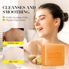 SADOER Rose Essential Oil Soap Handmade soap cleaning body soap - Image 4
