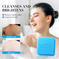 SADOER Rose Essential Oil Soap Handmade soap cleaning body soap - Image 3