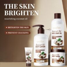 SADOER Coconut Washing and Care Series Hydrating and anti-dryness moisturizing body lotion - Image 2