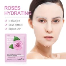 10 Pieces Fruit Mask SADOER Avocado Rose Hydrating Moisturizing Tablets skin care - Image 4