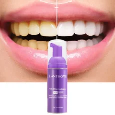 Teeth Whitening Mousse Deep Cleaning Cigarette Stains Repair Bright Neutralizes Yellow Tones Dental Plaque Fresh Breath - Image 2