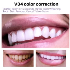 Teeth Whitening Mousse Deep Cleaning Cigarette Stains Repair Bright Neutralizes Yellow Tones Dental Plaque Fresh Breath - Image 3
