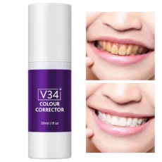 5 Pcs, 10Pcs Remove Stains For Teeth Purple Whitening Toothpaste Reduce Yellowing Care Color Corrector Toothpaste For Teeth Teeth Whitener - Image 3