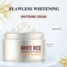 White Rice Whitening Cream for Face Anti Aging Remove Wrinkles Nourishing Moisturizing Brightening Facial Cream Face Skin Care - Image 3