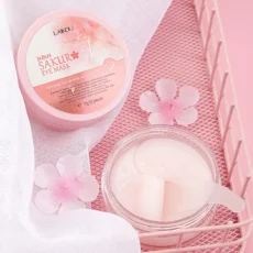 LAIKOU Cherry Blossoms Collagen Eye Mask Moisturizing Gel Eye Patches Remove Dark Circles Anti Age Bag Eye Wrinkle Skin Care - Image 5