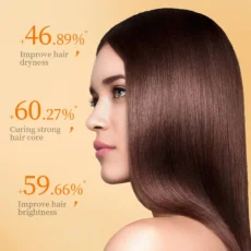 Supple Moisturizing Argan Oil Hair Mask Deep Conditioner Repair Dry Split End Perming Damaged Hair Mask Hair Care - Image 3