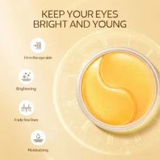 LAIKOU Golden Snail Eye Mask 50 pieces, eye care, moisturizing, moisturizing and nourishing eye mask - Image 2