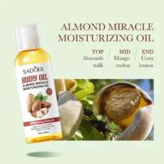 Daily Hydration Body Oil Flower Fruit Face Care Hydration Oil Anti Wrinkles Face Oil Relaxing Massage Oil Firming Skin Body Oil - Image 3