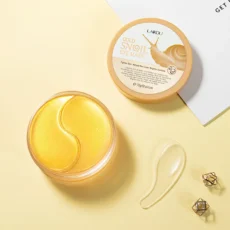 LAIKOU Golden Snail Eye Mask 50 pieces, eye care, moisturizing, moisturizing and nourishing eye mask - Image 4