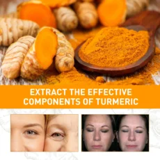 Whitening Freckles Serum Oil Turmeric Remove Dark Spots Melasma Lighten Melanin Anti-aging Improve Dull Face Brighten Skin Care - Image 4