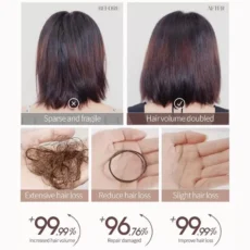 3 PCS Natural Coconut Shampoo, Super-Creamy Infused with Pure Organic Coconut Oil, Silky Smooth Relief, Hydrated Hair - Image 4