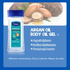 12 Bottles Disaar 200ml Aloe Vera Extract Body Oil Gel Skin Vitamin C Essential Oil Moisturizing Cocoa Bean Skincare - Image 4
