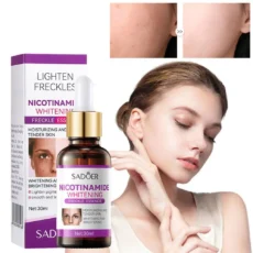 Nicotinamide Whitening Freckle Remove Melasma Dark Spots Face Serum Essence Firming Moisturizing Shrinking Pore Facial Skin Care - Image 4
