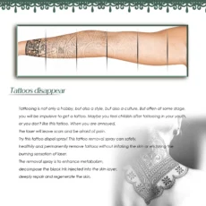 3 PCS Quick Permanent Tattoo Removal Spray Makeup Painless Pigment Permanent Removal Product Skin Care - Image 2