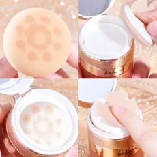 Butterfly Puff Air Cushion BB Cream Natural Concealer Face Base Makeup Breathable Whitening Moisturizing Oil Control CC Cream - Image 3