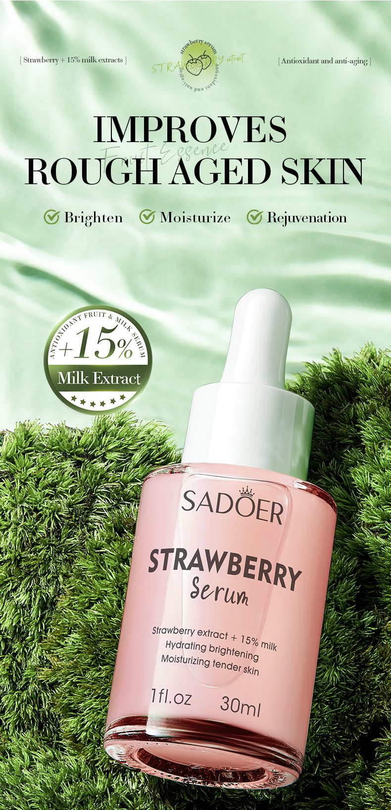 strawberry serum