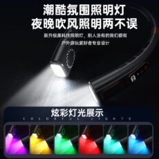 New neck hanging fan USB charging lazy outdoor portable silent turbo neck bladeless mini fan - Image 2