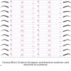 Eyebrow Stencil kit