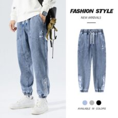 Mens Pants M-8XL Large Size Jeans - Image 3