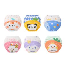 Baby and toddler toilet training pants made of cotton, Class A washable, disposable, diaper resistant, learning pants for girls and boys, leak proof, and diaper resistant - Image 5