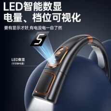 New neck hanging fan USB charging lazy outdoor portable silent turbo neck bladeless mini fan - Image 3