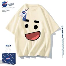 Cotton high-quality mens item youth pullover short sleeved t shirt - Image 5