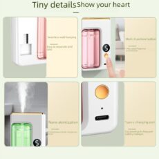 Aromatherapy machine, automatic sprayer, home air humidifier, freshener, toilet deodorizer, fragrance machine, bedroom diffuser - Image 4