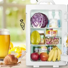 20L Car Refrigerator Freeze Heating Dual Use Fridge Fruit Storage Car Home Picnic Refrigeration Heating Large Capacity - Image 3