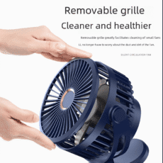 Clip fan portable charging fan outdoor small fan mini fan desktop fan dormitory electric fan - Image 4