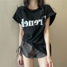 2025 new slimming sweet cool short sleeved t-shirt loose female summer student top trend - Image 3