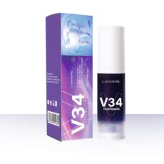 10 bottles V34 toothpaste, purple toothpaste, teeth color correction, smoke removal, cigarette stains removal, teeth brightening, white toothpaste - Image 5