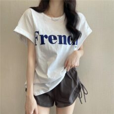 2025 new slimming sweet cool short sleeved t-shirt loose female summer student top trend - Image 4