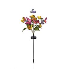 New solar simulation butterfly LED ground plug light outdoor courtyard lawn light garden decoration atmosphere light - Image 5