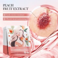 6 Pcs SADOER Plant Rose facial mask moisturizing and rejuvenating facial mask - Image 4