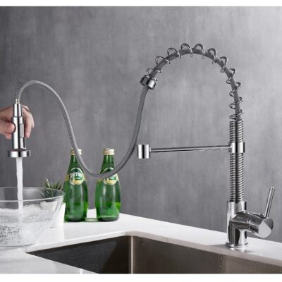 pull down kitchen faucet