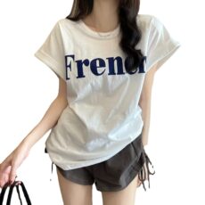 2025 new slimming sweet cool short sleeved t-shirt loose female summer student top trend - Image 5