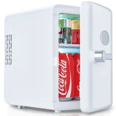 2 Pcs Mini Fridge 4L Portable Drinks Fridge Small with Cooling and Heating Function for Home Office Car and Camping Vevor Refrigerator - Image 2