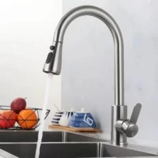 Kitchen Faucets 304 stainless steel Pull Out Kitchen Sink Water Tap Deck Mounted Mixer Stream Sprayer Head Hot Cold Taps - Image 4