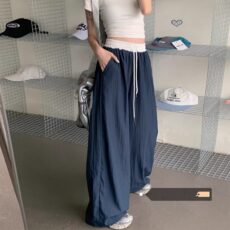 high waisted wide leg pants